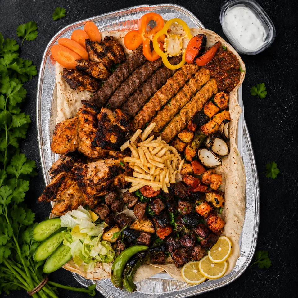 وجبة مشكل XL كيلو - 16 سيخ