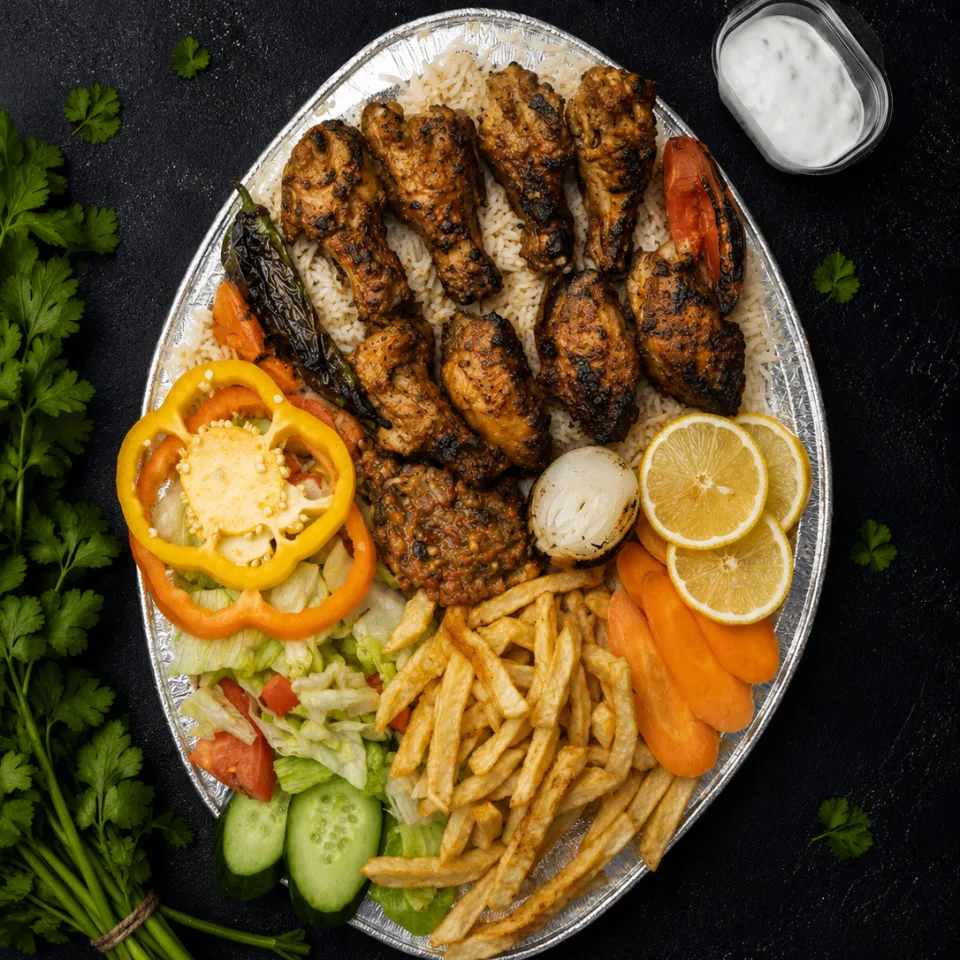 وجبة جناوح دجاج حجم صغير