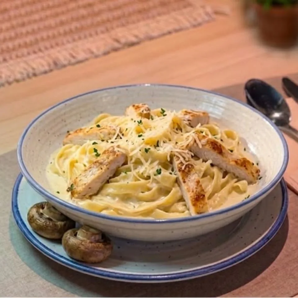 باستا الفريدو  / pasta Alfredo